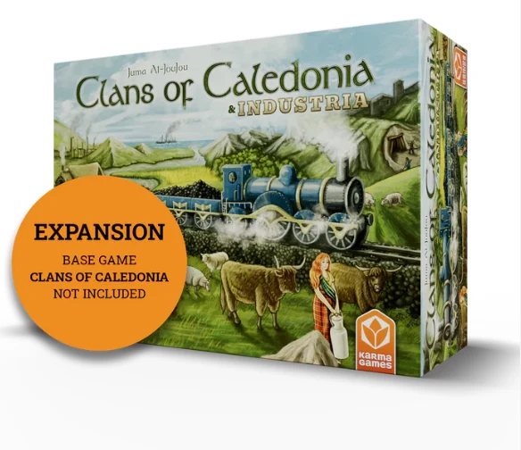 Board Games - Clans of Caledonia Industria – Extensie cu Big Box, engleza