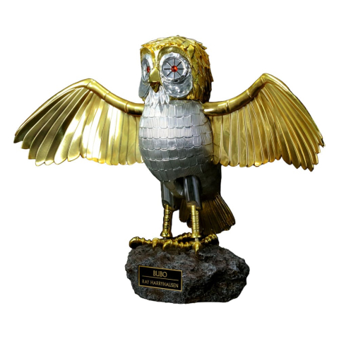 PRECOMENZI - Clash of the Titans Statue Ray Harryhausens Bubo Gold Patina Edition Normal Ver. 34 cm