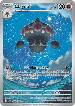 Singles Trading Card Games - Claydol (CRI 092) Chaos Rising - Singles