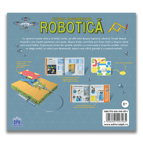 Clubul Inginerilor Robotica – Carte interactiva STEM 6+ ani [1]