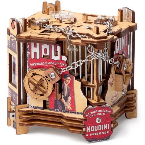 Puzzle - Cluebox Houdini's Magic Escape – Cutie puzzle Escape Room iDventure