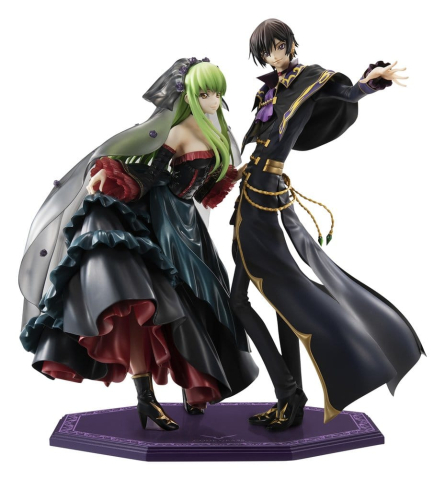 Code Geass: Lelouch of the Rebellion Precious G.E.M. Series Statue 2-Pack L.L. & C.C. 20th Anniversary 25 cm [1]