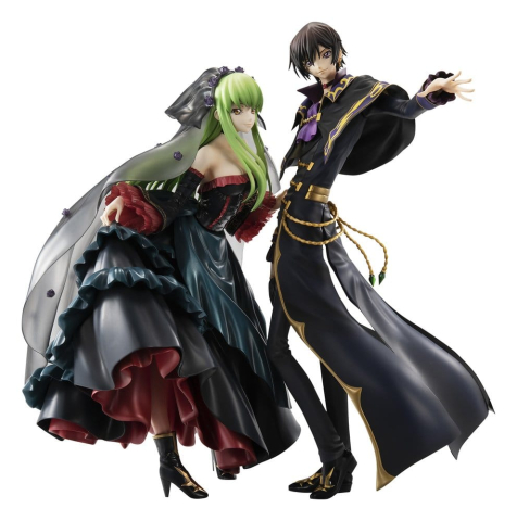 PRECOMENZI - Code Geass: Lelouch of the Rebellion Precious G.E.M. Series Statue 2-Pack L.L. & C.C. 20th Anniversary 25 cm
