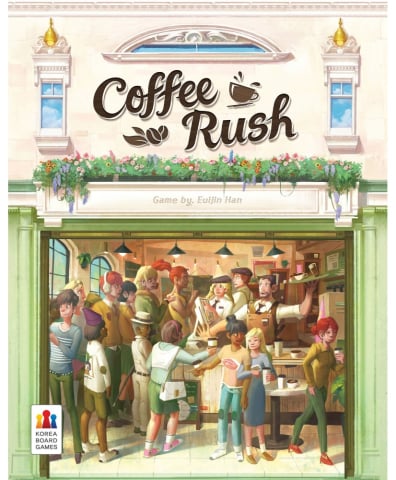 Board Games - Coffee Rush (English Edition) – Joc de strategie si viteza in cafenea