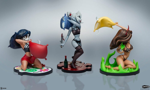 Coffin Comics Designer Statues Set Sleepover In Hell [6]