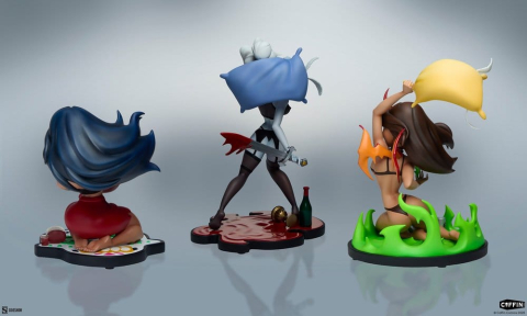 Coffin Comics Designer Statues Set Sleepover In Hell [7]