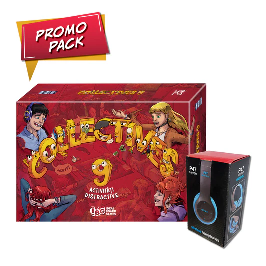Party Games (jocuri de petrecere) - Collectives 9 + Casti Wireless – Promo Pack