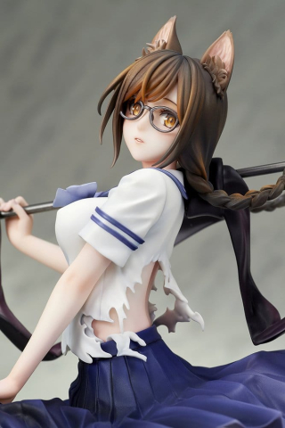 Comics Bakemonogatari PVC Figure 1/7 Tsubasa Hanekawa 26 cm [11]