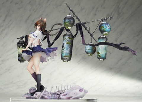 Comics Bakemonogatari PVC Figure 1/7 Tsubasa Hanekawa 26 cm [13]
