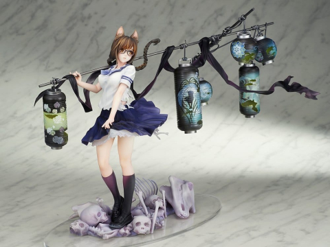 Comics Bakemonogatari PVC Figure 1/7 Tsubasa Hanekawa 26 cm [14]