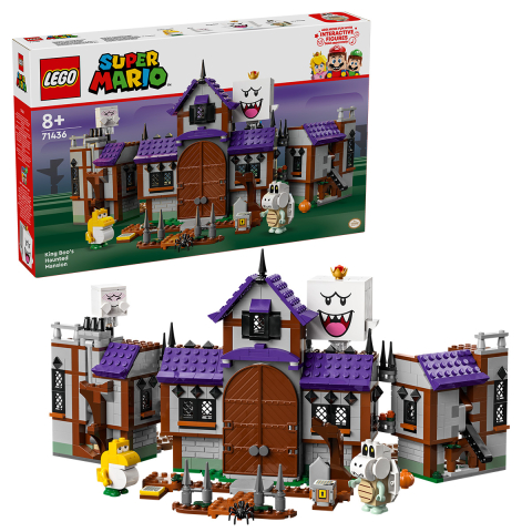 LEGO Super Mario - LEGO Super Mario Conacul bantuit al lui King Boo 71436
