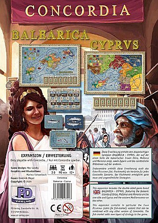 Board Games - Concordia: Balearica / Cyprus