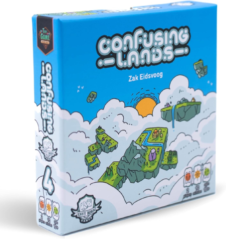 Board Games - Confusing Lands - Tiny Strategy Card Game pentru 1-2 Jucatori