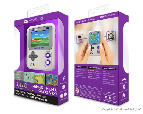 Consola Portabila Retro Gamer Mini Classic My Arcade – 160 Jocuri Integrate [1]
