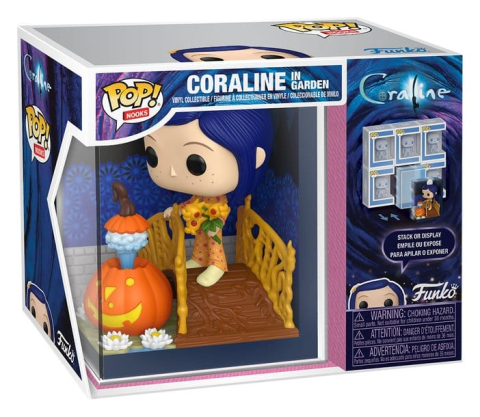 PRECOMENZI - Coraline POP! Nooks Vinyl Diorama Garden 16 cm