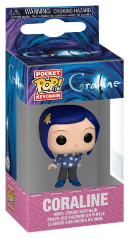 PRECOMENZI - Coraline POP! Vinyl Keychains 4 cm Coraline Sweater Display (12)