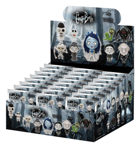 Corpse Bride 3D PVC Bag Clips Series 1 Blind Bag Display (24) [1]