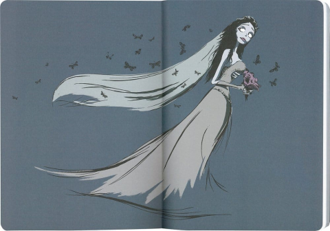 Corpse Bride Softcover Notebook Emily 21 cm [3]