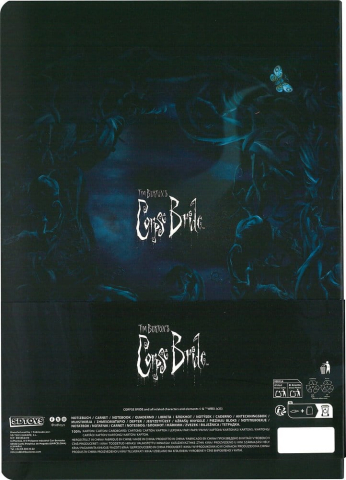 PRECOMENZI - Corpse Bride Softcover Notebook Movie Poster 21 cm