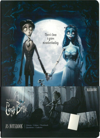Corpse Bride Softcover Notebook Movie Poster 21 cm [1]