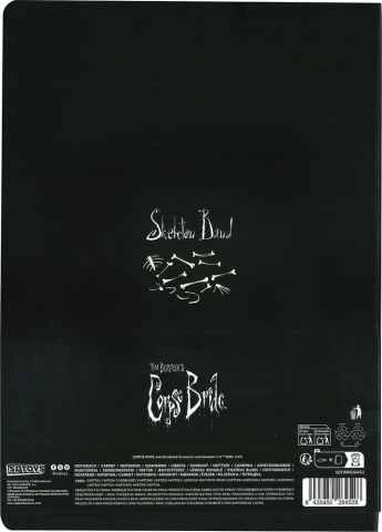 Corpse Bride Softcover Notebook Skeleton ver. B 21 cm [2]