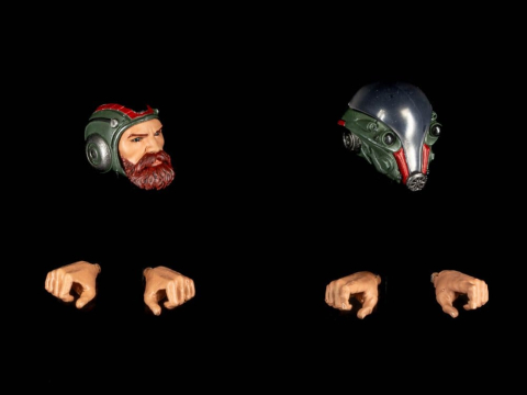 PRECOMENZI - Cosmic Character Pack Action Figure Accessory Experiment AA-20 Upgrade Set