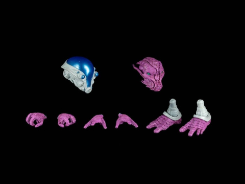 PRECOMENZI - Cosmic Character Pack Action Figure Accessory Science Officer Upgrade Set