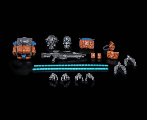 Cosmic Legions Action Figure Accessory ACU Protectorate Deployment Mission Pack [4]