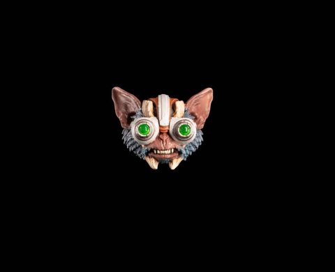 Cosmic Legions Action Figure Accessory Heads Pack [2]