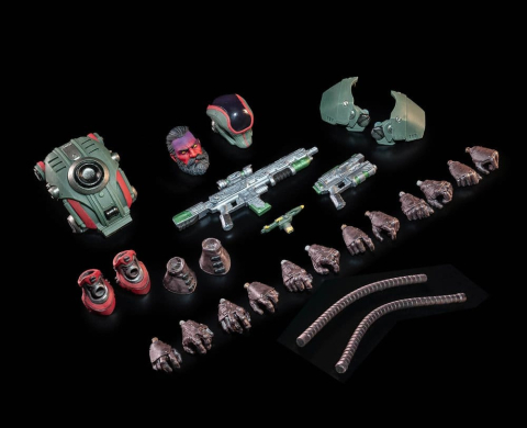 Cosmic Legions Actionfigur T.U.5.C.C. Experiment AA-20 [3]