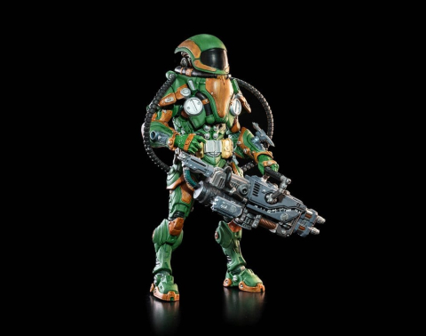 Cosmic Legions Actionfigur T.U.5.C.C. Heavy Gunner [9]