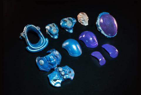 Cosmic Legions Actionfigur T.U.5.C.C. Slygor/Gravekeeper Deluxe [16]