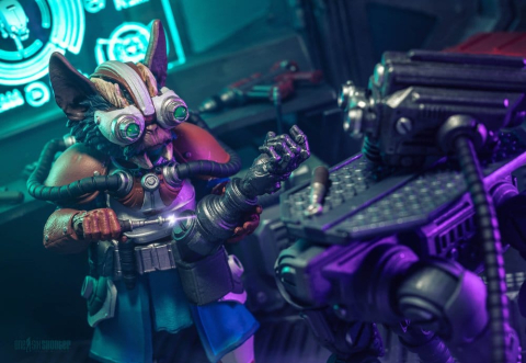 Cosmic Legions Mortal Thorn Action Figure Dr. Zajjarii [3]