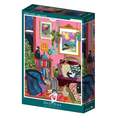 Puzzle - Cozy Cats – Puzzle 1000 piese