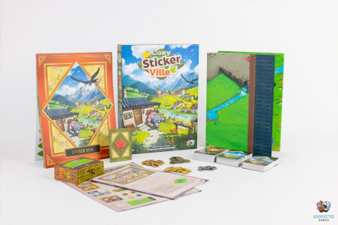 Cozy Stickerville Board Game [1]