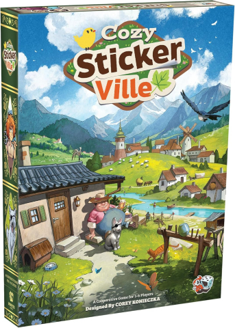 Board Games - Cozy Stickerville Board Game