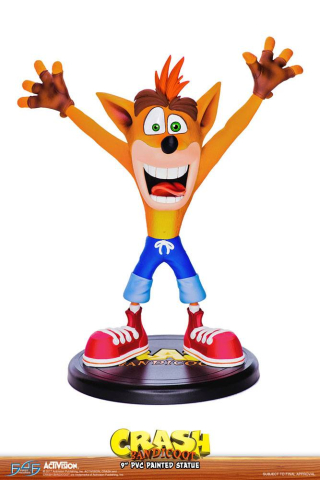 PRECOMENZI - Crash Bandicoot N. Sane Trilogy PVC Statue Crash Bandicoot 23 cm