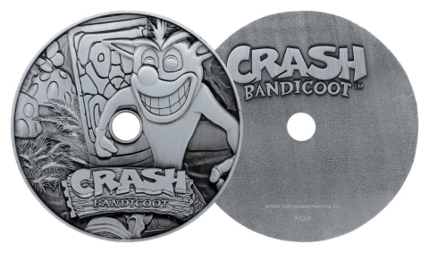 Crash Bandicoot Replica Metal CD-ROM Collectible Limited Edition 11 cm [2]
