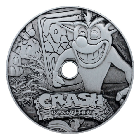 Crash Bandicoot Replica Metal CD-ROM Collectible Limited Edition 11 cm [8]