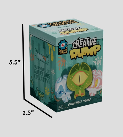 Collectibles - Creative Dump Mini Figures S1 7 cm Blind Box Display (4)