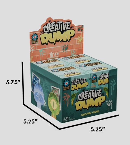 Creative Dump Mini Figures S1 7 cm Blind Box Display (4) [7]