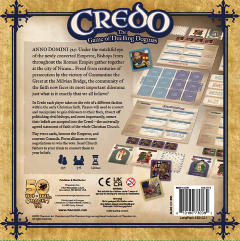 Credo: The Game of Dueling Dogmas EN - Joc de negociere - Chaosium [1]