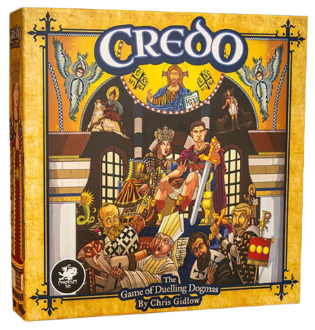 Board Games - Credo: The Game of Dueling Dogmas EN - Joc de negociere - Chaosium