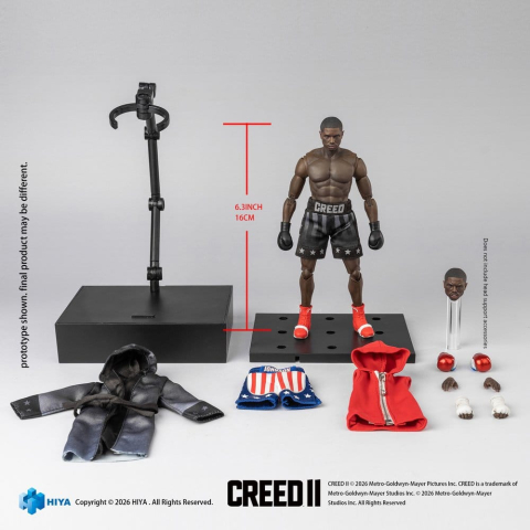 Creed II Exquisite Super Action Figure 1/12 Adonis Creed 16 cm [3]