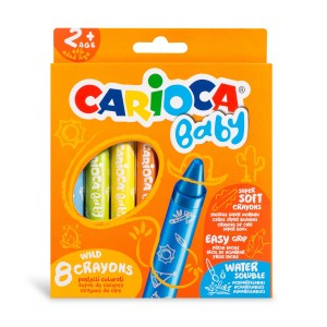 Rechizite, Creativitate, Hobby - CREION CERAT 8 CULORI CARIOCA BABY 42892