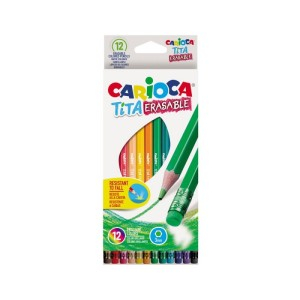 Rechizite, Creativitate, Hobby - CREION COLOR 12 CULORI CU RADIERA CARIOCA 42897