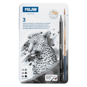 Rechizite, Creativitate, Hobby - CREION GRAFIT SOLUBIL CUTIE METALICA MILAN 07168103C