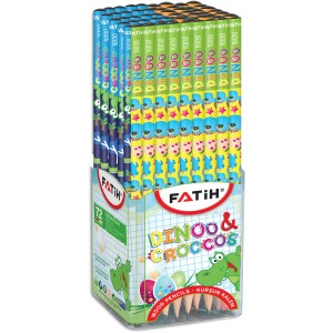 Creioane colorate, negre si accesorii - CREION NEGRU DINOO&CROCCOS FATIH 16830