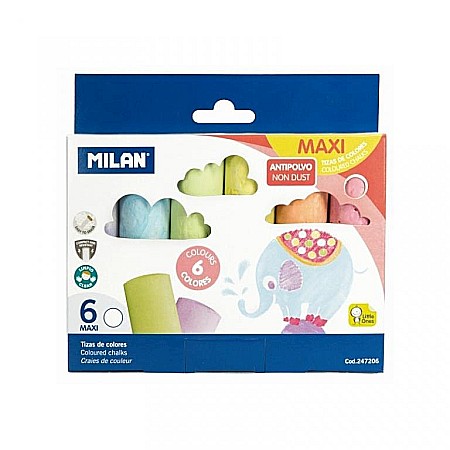 Rechizite, Creativitate, Hobby - Creta asfalt set 6 MILAN