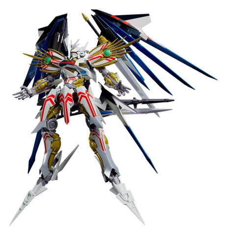 Cross Ange: Rondo of Angel and Dragon Moderoid Plastic Model Kit Villkiss Final Battle Variant 16 cm [8]